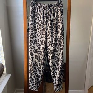 Michael Michael Kors Leopard Print Soft Jogger
